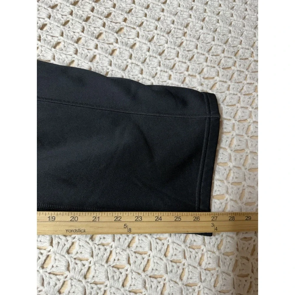Nike Dri-FIT Therma fleece athletic pants Mens Sz S Black Straight W27 L27
